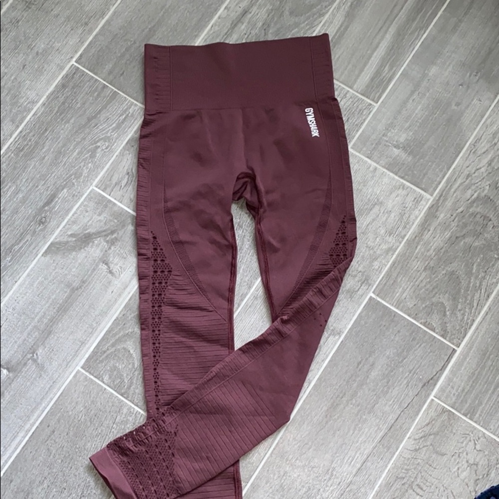 Gymshark Maroon Leggings